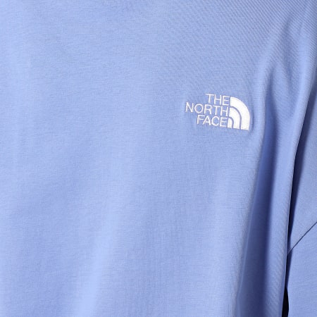 The North Face - Robe Tee Shirt Femme Essential A87NF Bleu Clair