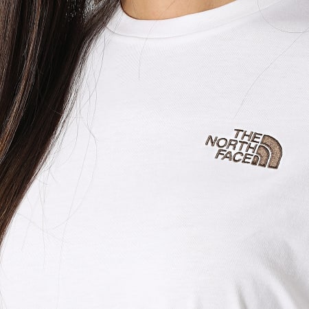 The North Face - Robe Tee Shirt Femme Essential A87NF Blanc