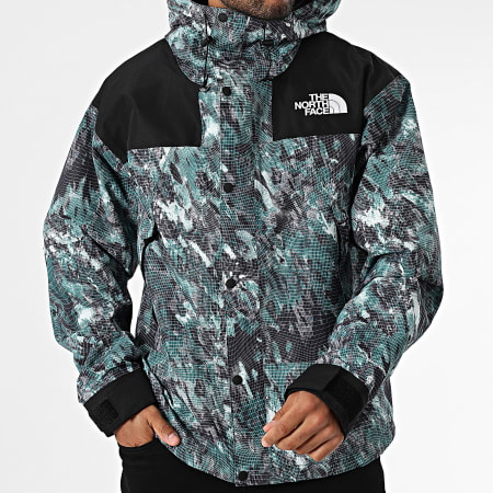 The North Face - Veste Zippée Capuche Dryvent Mono A88XF Vert Noir