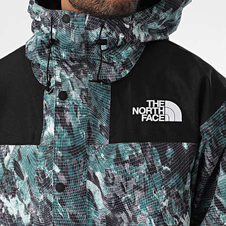 The North Face - Veste Zippée Capuche Dryvent Mono A88XF Vert Noir
