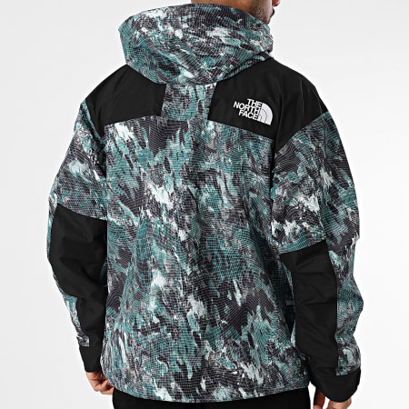 The North Face - Veste Zippée Capuche Dryvent Mono A88XF Vert Noir