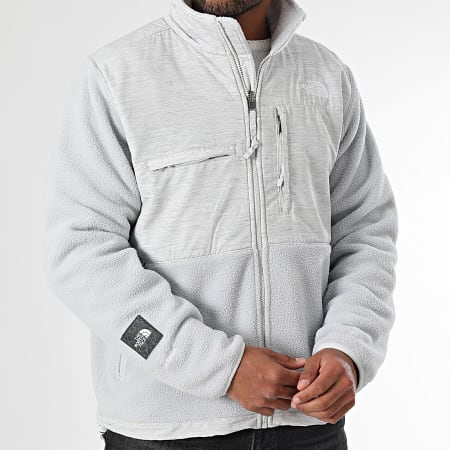 The North Face - Veste Polaire Zippée Regrind Denali A8B5E Gris