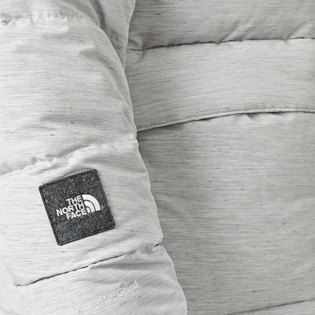 The North Face - Doudoune Capuche Regrind Himalayan A8BNK Gris Chiné