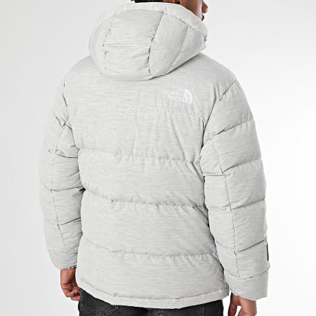 The North Face - Doudoune Capuche Regrind Himalayan A8BNK Gris Chiné
