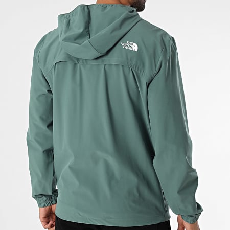The North Face - Veste Zippée Capuche Wind A8BP1 Vert