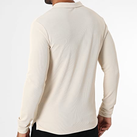 Uniplay - Polo Manches Longues 183 Beige