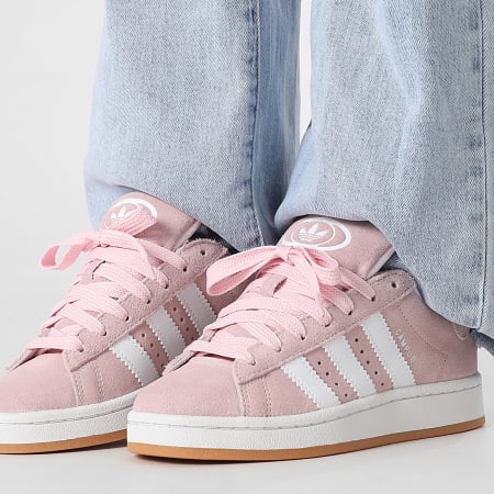 Adidas Originals - Sneakers donna Campus 00s W JH7840 Clear Pink Footwear White Gum 2