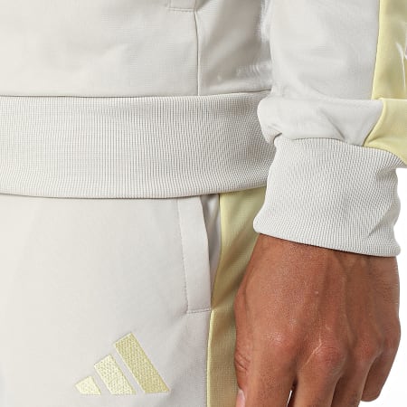 Adidas Sportswear - Ensemble De Survetement A Bandes JI8899 Beige