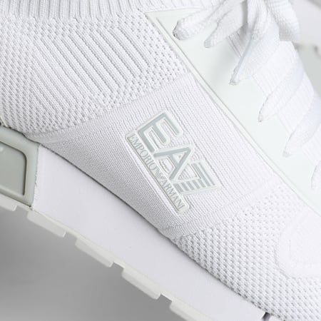 EA7 Emporio Armani - Zapatillas X8X171-XK373 Blanca Gris Violeta Entrenamiento