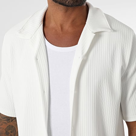 KZR - Chemise Manches Courtes Blanc