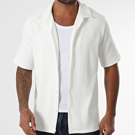 KZR - Chemise Manches Courtes Blanc