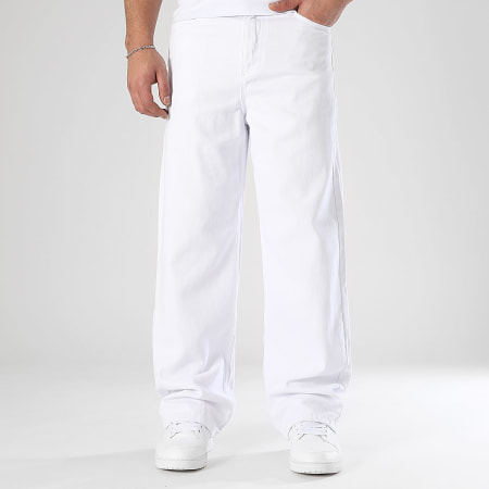 LBO - Lote De 2 Jeans Baggy Fit 0347 0348 Azul Denim Blanco