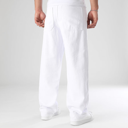 LBO - Lote De 2 Jeans Baggy Fit 0347 0348 Azul Denim Blanco