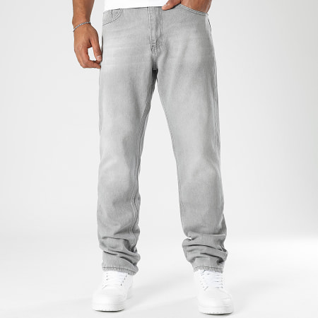 LBO - Lote de 2 vaqueros rectos relajados 2507 3171 Denim azul gris claro