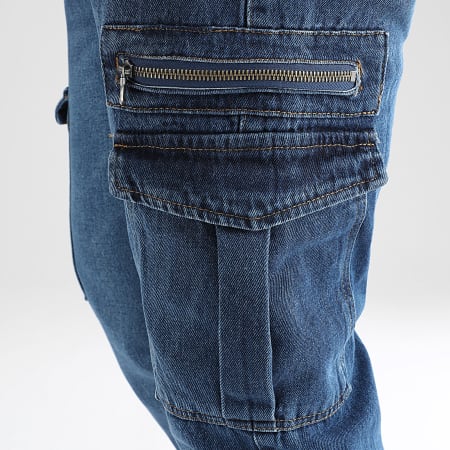 LBO - Lote de 2 pantalones cargo relaxed straight fit 3263 3397 Denim gris