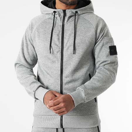 LBO - Ensemble De Survetement Cargo 0312 Gris Chiné