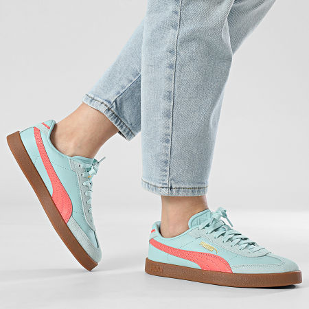 Puma - Baskets Femme Club II Era 397447 Ether Safe Lake Peach Frost