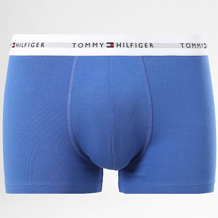 Tommy Hilfiger - Lot De 5 Boxers 3432 Rouge Gris Bleu Clair Bleu Roi