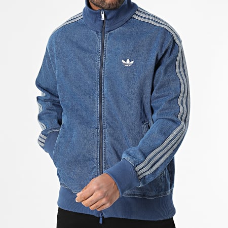 Adidas Originals - Jean Zipped Jacket JC6233 Blue Denim - Ryses
