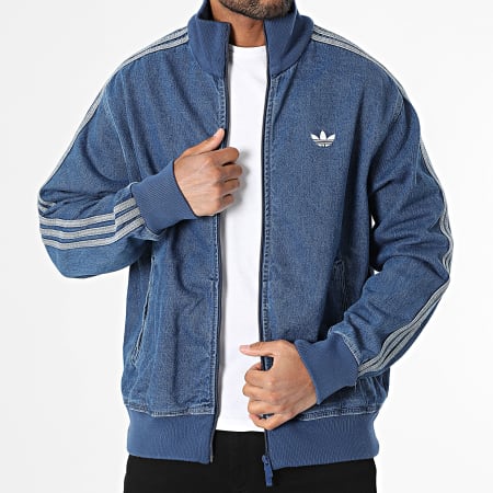 Adidas Originals - Jean Zipped Jacket JC6233 Blue Denim - Ryses