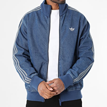 Adidas Originals - Jean Zipped Jacket JC6233 Blue Denim - Ryses
