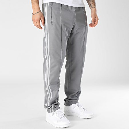 Adidas Originals - Pantalon Jogging A Bandes Classic JP1227 Gris