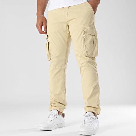 Classic Series - Pantalón Cargo Beige Claro
