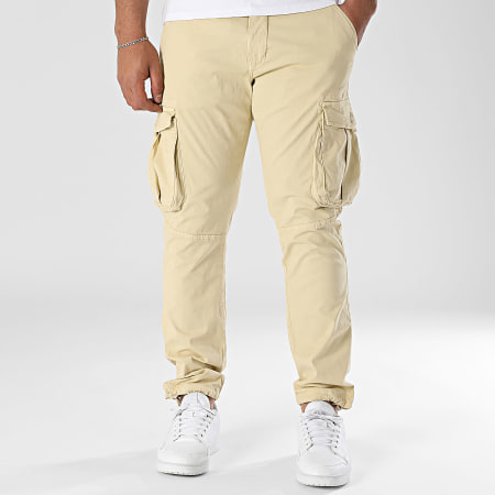 Classic Series - Pantalón Cargo Beige Claro