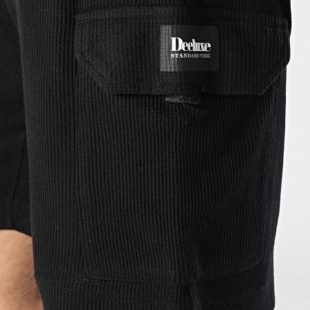 Deeluxe - Short Cargo Waffle Hobart 05T757M Negro