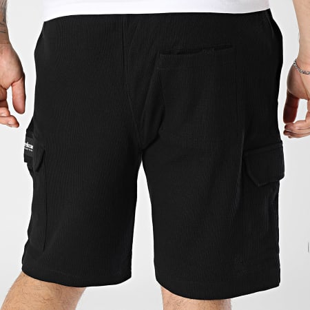Deeluxe - Short Cargo Waffle Hobart 05T757M Negro