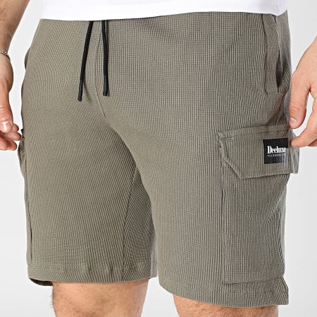 Deeluxe - Short Cargo Waffle Hobart 05T757M Verde Kaki