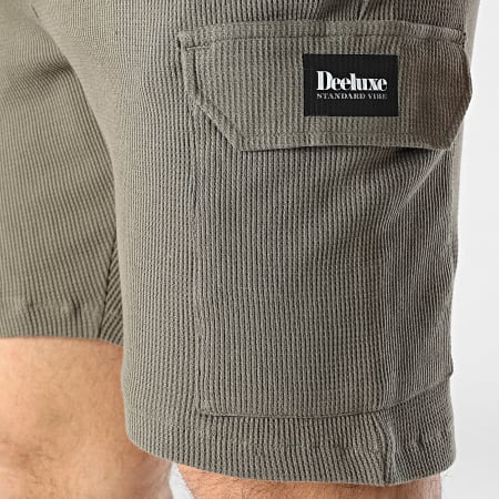 Deeluxe - Short Cargo Waffle Hobart 05T757M Verde Kaki