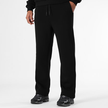 LBO - Ensemble Sweat Col Montant Zippé Et Pantalon Jogging 3791 Noir