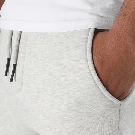 LBO - Pantalon Jogging Large 3786 Gris Clair Chiné