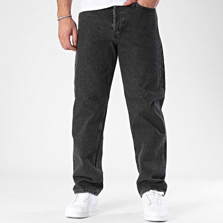 Jack And Jones - Pack de 2 Vaqueros Baggy Eddie Negro Azul Denim