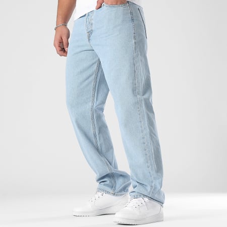 Jack And Jones - Pack de 2 Vaqueros Baggy Eddie Negro Azul Denim