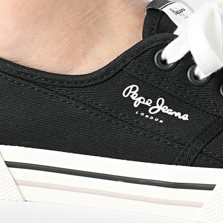 Pepe Jeans - Baskets Femme Brady Basic PLS31287 Black