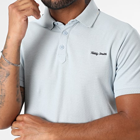 Teddy Smith - Polo Short Sleeve Ray 11317503D Light Blue