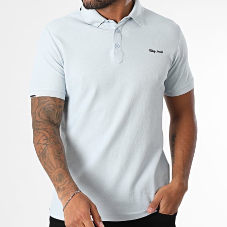 Teddy Smith - Polo Short Sleeve Ray 11317503D Light Blue