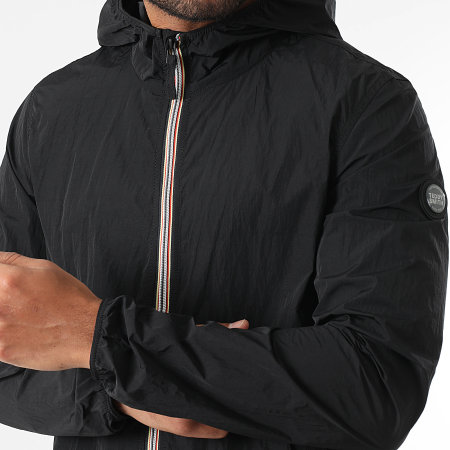 Teddy Smith - Veste Zippée Capuche Horten 12016836D Noir