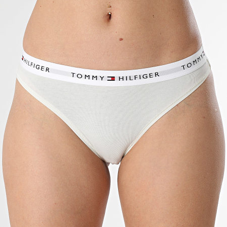 Tommy Hilfiger - Lot De 3 Culottes Femme 5529 Ecru Bleu Clair Blanc Bleu Roi