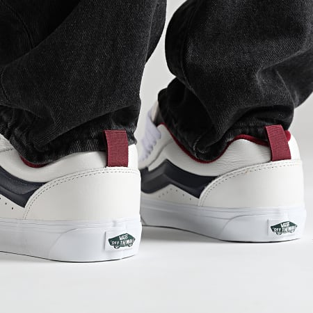 Vans - Zapatillas Knu Skool D22WTM1 Varsity Blanco Multi