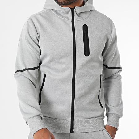 Zayne Paris  - Ensemble De Survetement 711 Gris Chiné