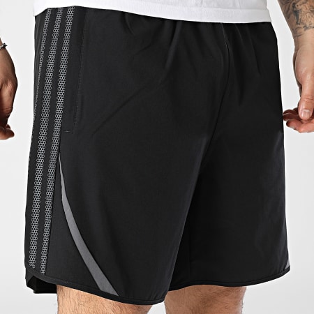 Adidas Originals - Short Jogging A Bandes Supernova JD0053 Noir