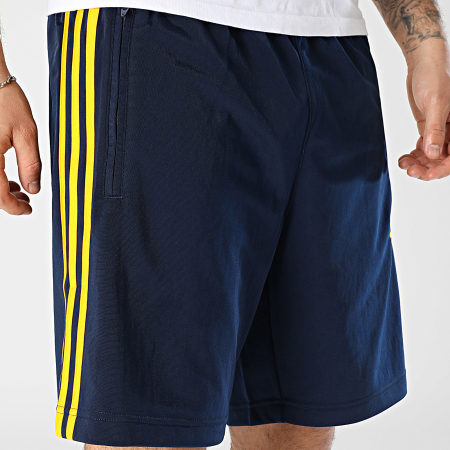 Adidas Originals - Short Jogging A Bandes Firebird KA5355 Bleu Marine