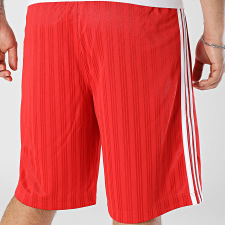 Adidas Originals - Short Jogging A Bandes Poly JP1032 Rouge