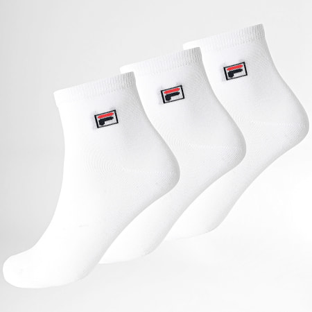 Fila - Lot De 3 Paires De Chaussettes F1763 Blanc