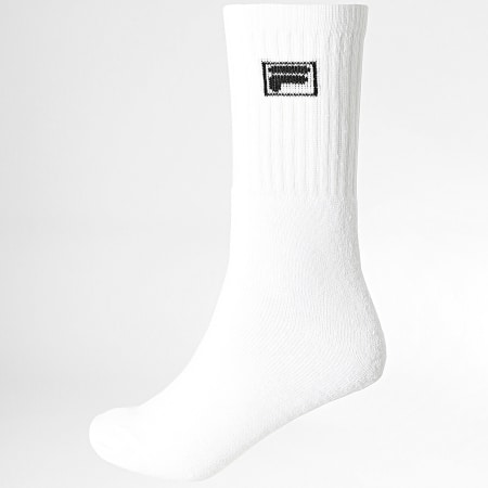 Fila - Lot De 3 Paires De Chaussettes F9000 Blanc