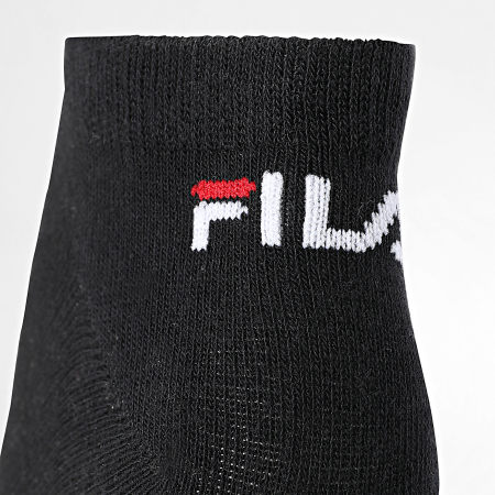 Fila - Lot De 3 Paires De Chaussettes F9100 Noir