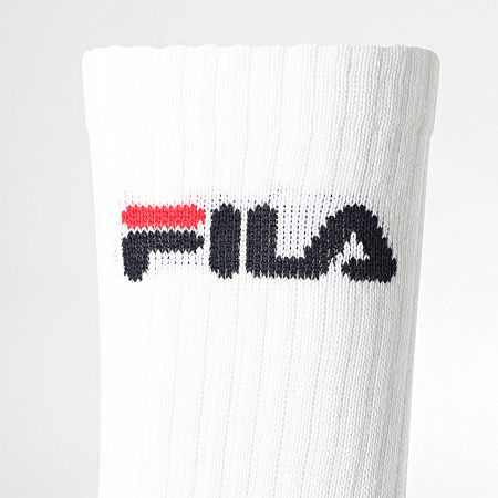 Fila - Lot De 3 Paires De Chaussettes F9505 Blanc